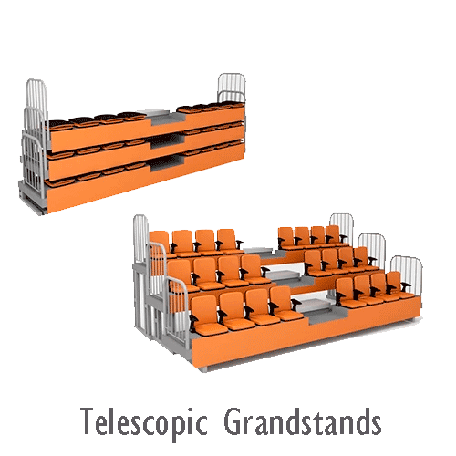 TELESCOPIC-GRANDSTANDS